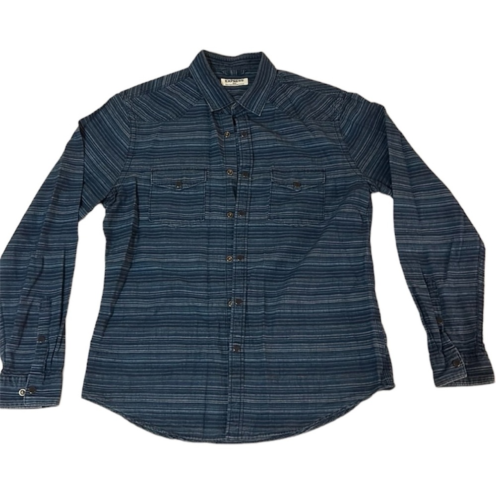 Express Men’s Long Sleeve Button Up Shirt